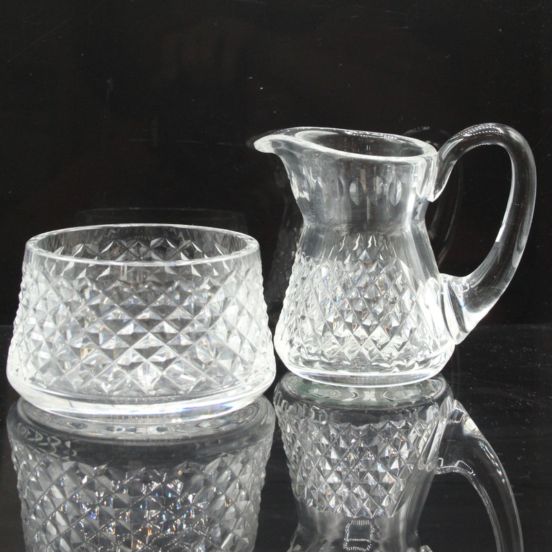 Waterford Crystal: Alana Cream and Sugar Set, 4.25″