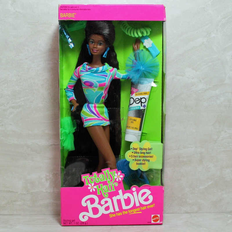 1991 Totally Hair Barbie (5948) – African American