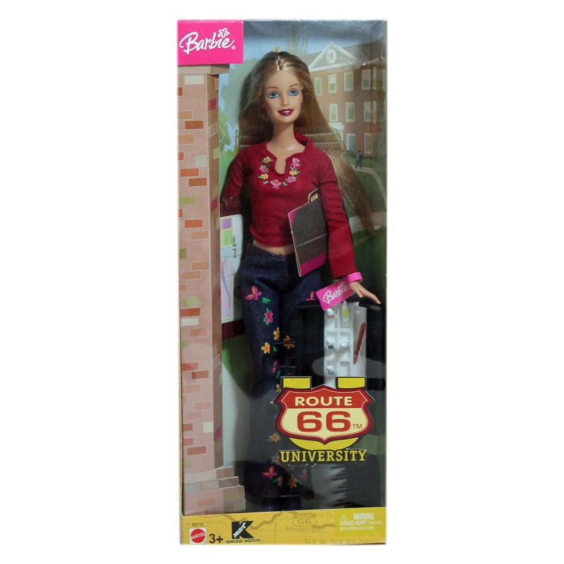2003 Route 66 University Barbie (2477)