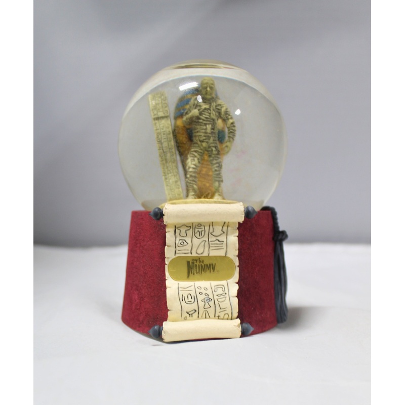 Universal Studios Monsters, #8721, Vintage The Mummy Musical Snowglobe