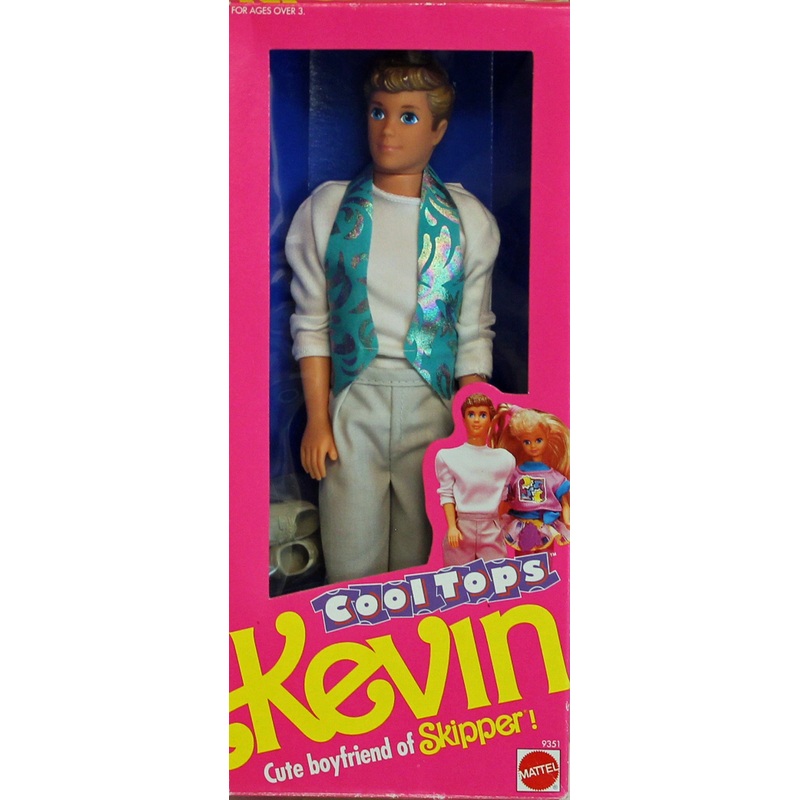 1990 Cool Tops Kevin Barbie (9351)