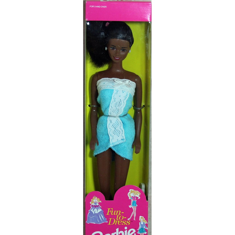 1992 Fun-To-Dress Barbie (2570) – African American