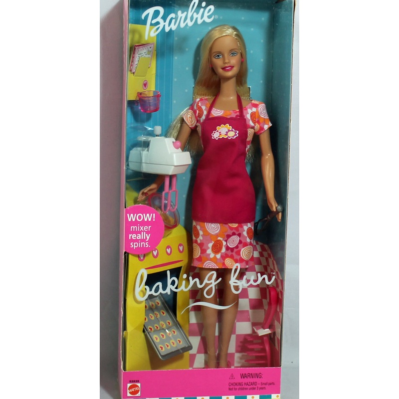 2001 Baking Fun Barbie (52639)