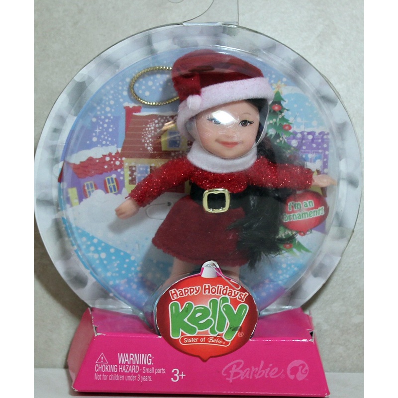 2007 Happy Holiday Santa Kayla Barbie Ornament (K9187)