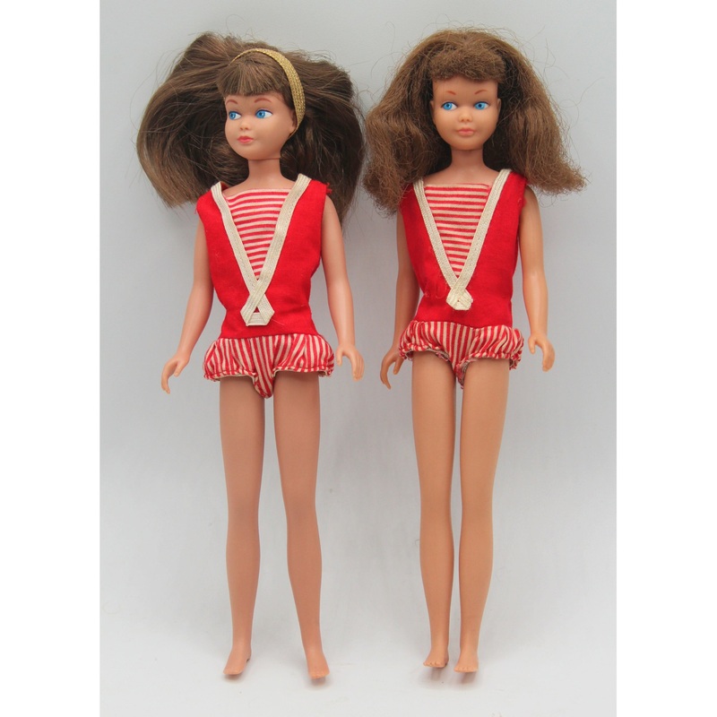 Lot of 2: Mattel 1963 Skipper Dolls | Please Read