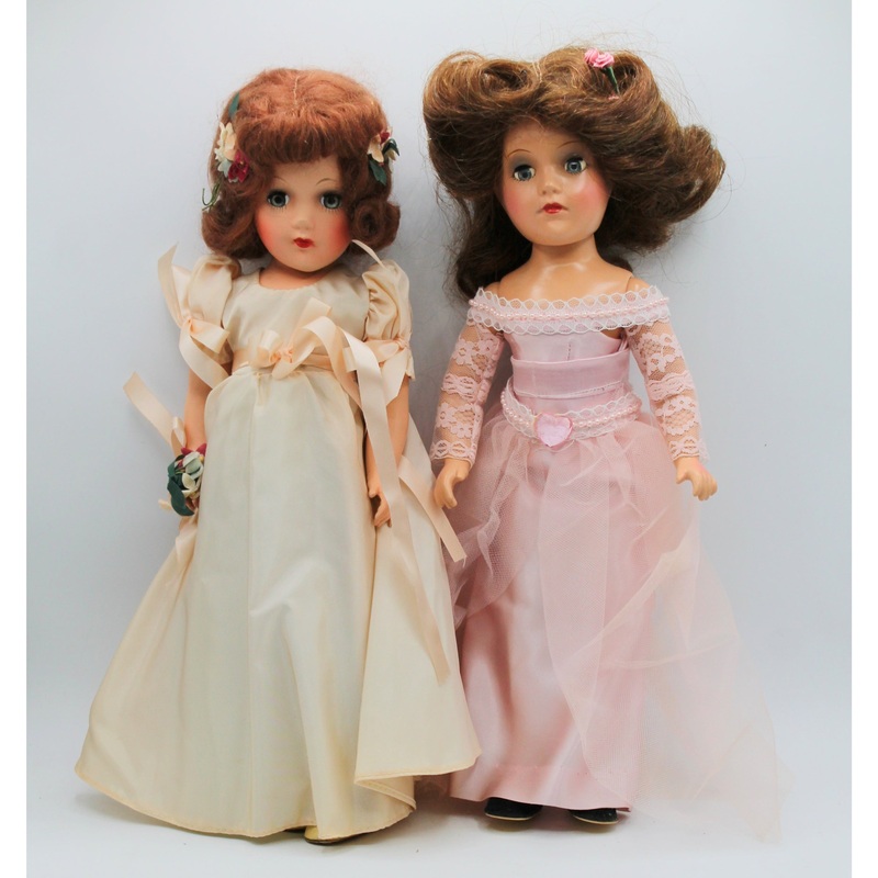Lot of 2: Roberta Ann Recital Doll & R&B Nancy Jane Doll | Please Read