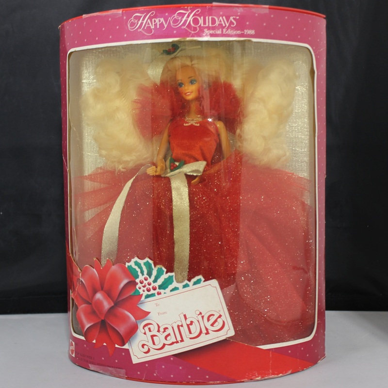 Vintage 1988 Happy Holidays Special Edition Barbie