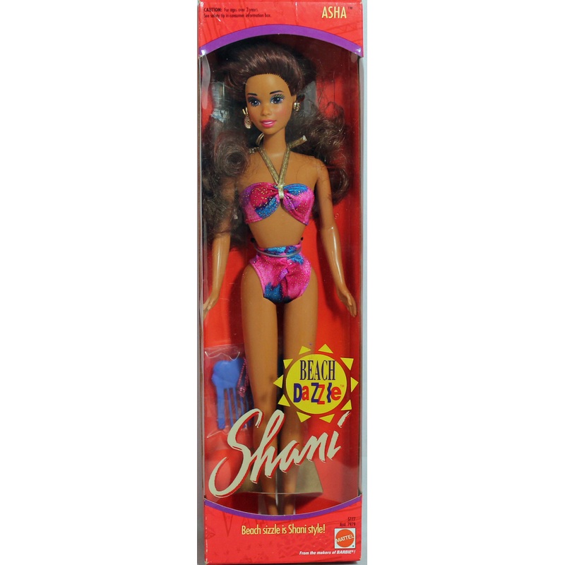 1991 Beach Dazzle Asha Shani Barbie (5777)
