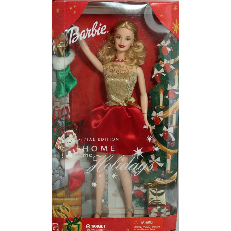 2001 Home for the Holidays Barbie (52834)