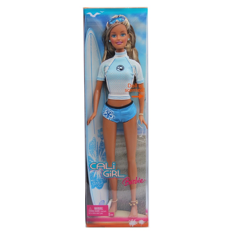 2004 Cali Girl Scented Surfer Barbie (G8663)
