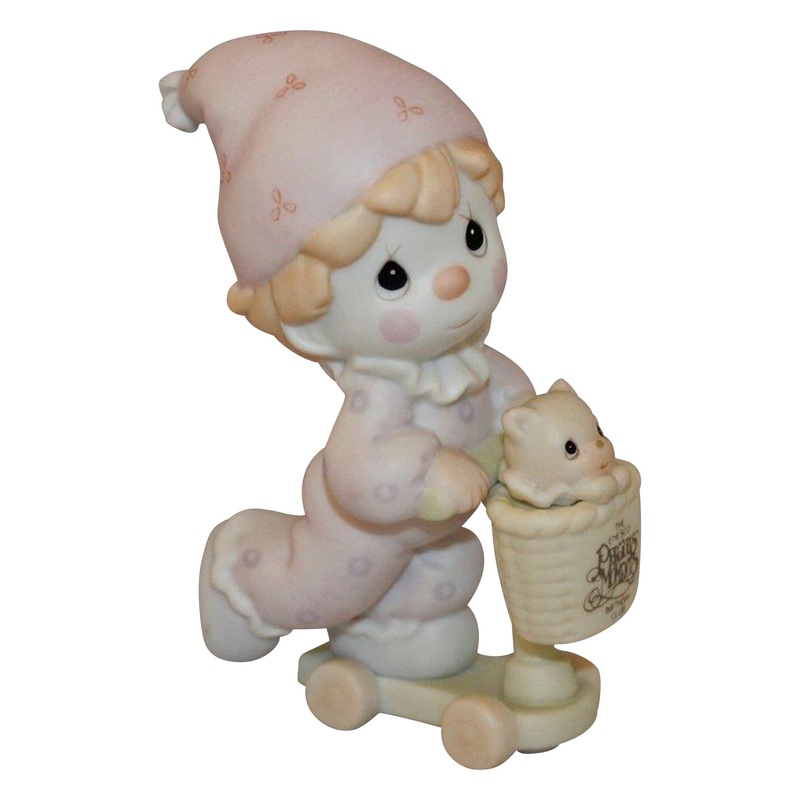 Precious Moments: B0011 Scootin’ By Just To Say Hi