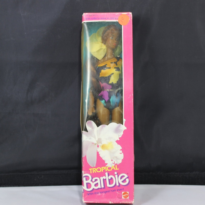 1985 Tropical African American Barbie #1022, Longest Hair Ever | Non-Mint