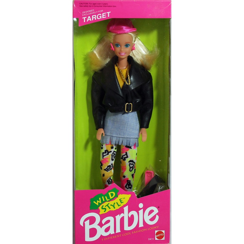 1992 Target Wild Style Barbie (0411)