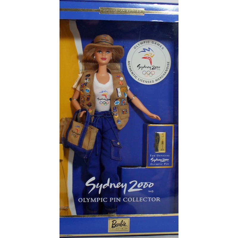 1999 Olympic Pin Collector Barbie (25644)