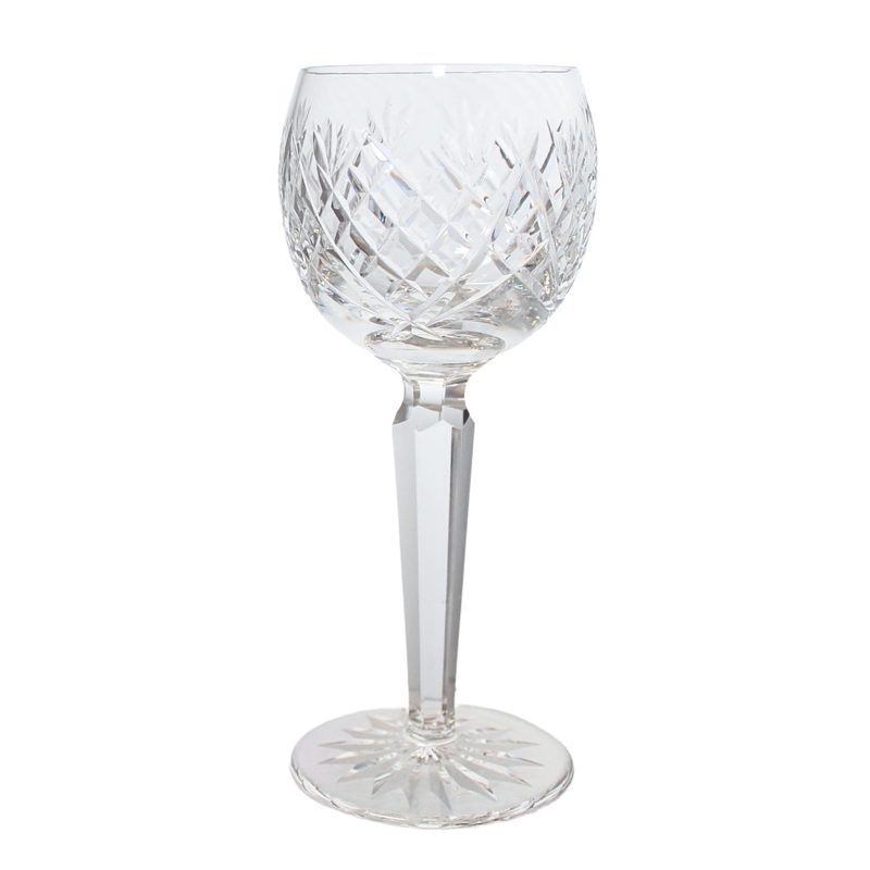 Waterford Stemware: 7.2″ Wine Hock – Avoca – Star Cut