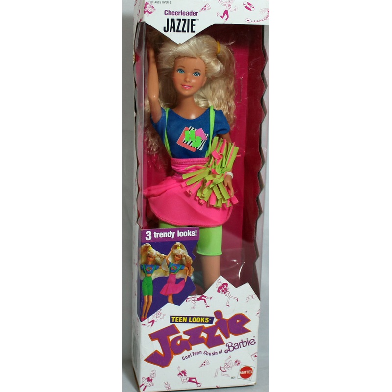 1988 Teen Looks Cheerleader Jazzie Barbie (3631)