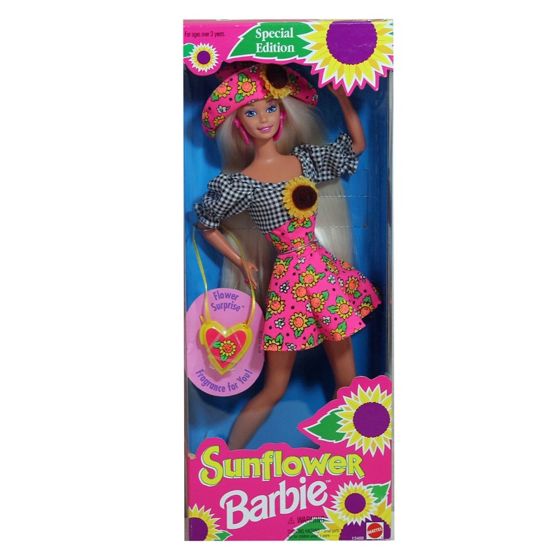 1995 Sunflower Barbie (13488)
