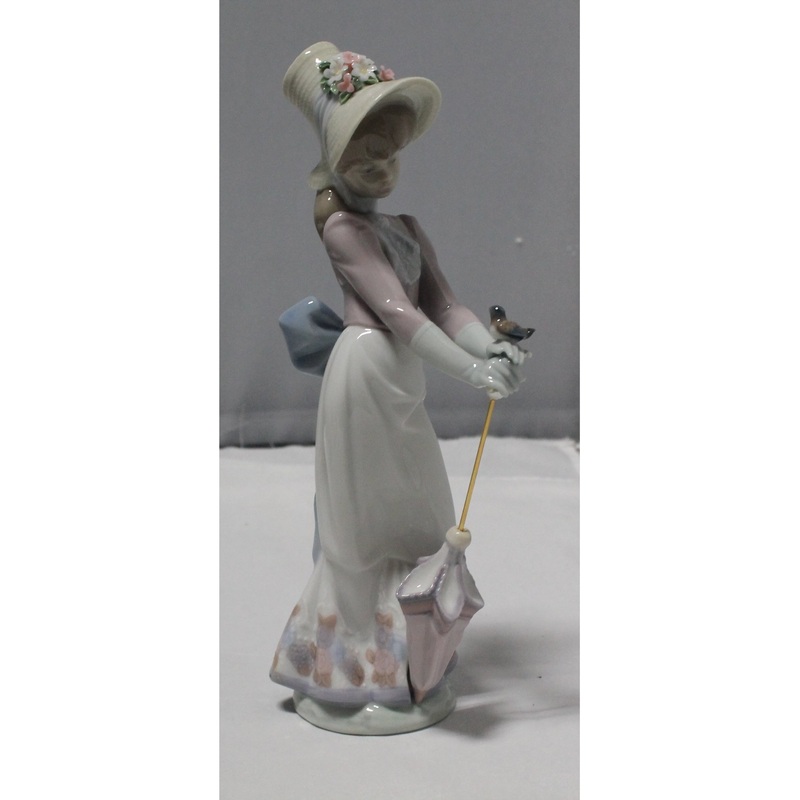 Lladr Figurine: 7618 Garden Song | Glazed Finish |  Please Read