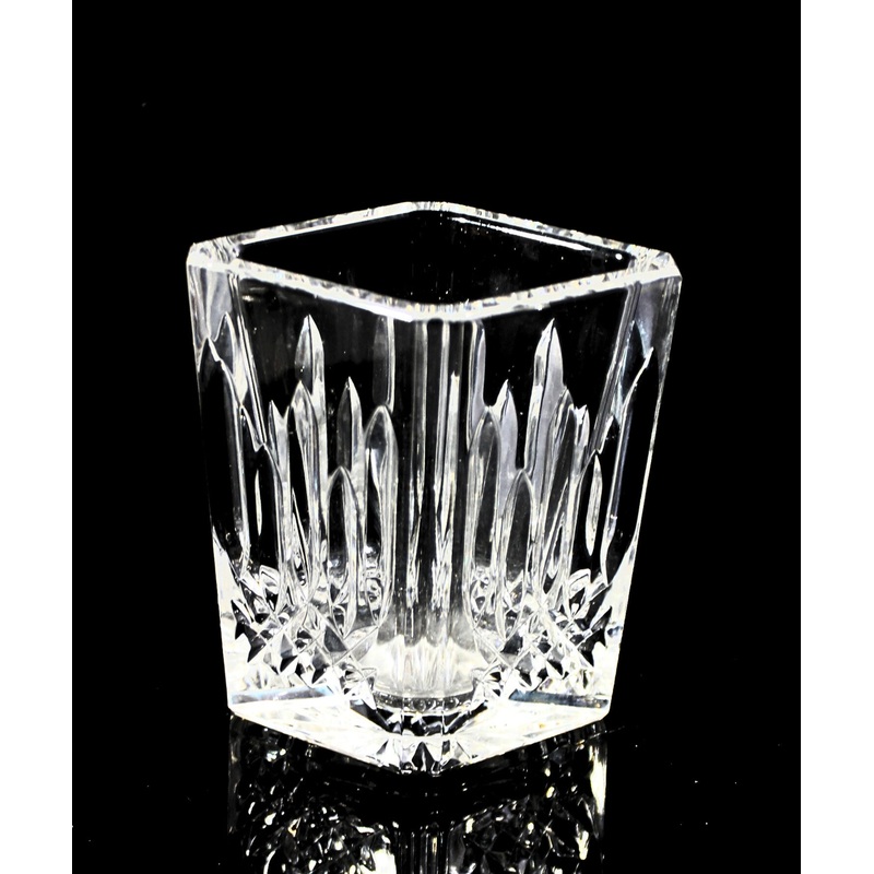 Waterford Crystal: Lismore Diamond Posy Vase, 4″