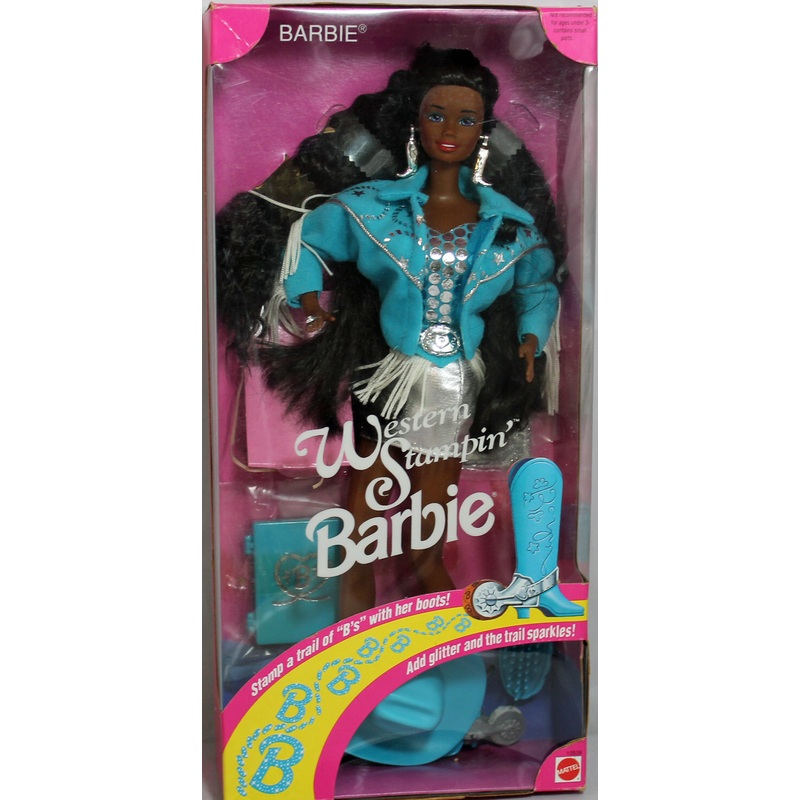 1993 Western Stampin’ Barbie (10539) – African American