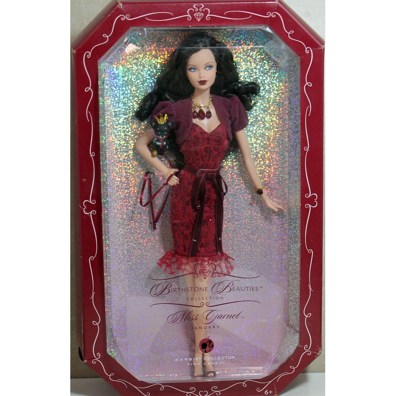 2007 Miss Garnet Birthstone Barbie (K8690)