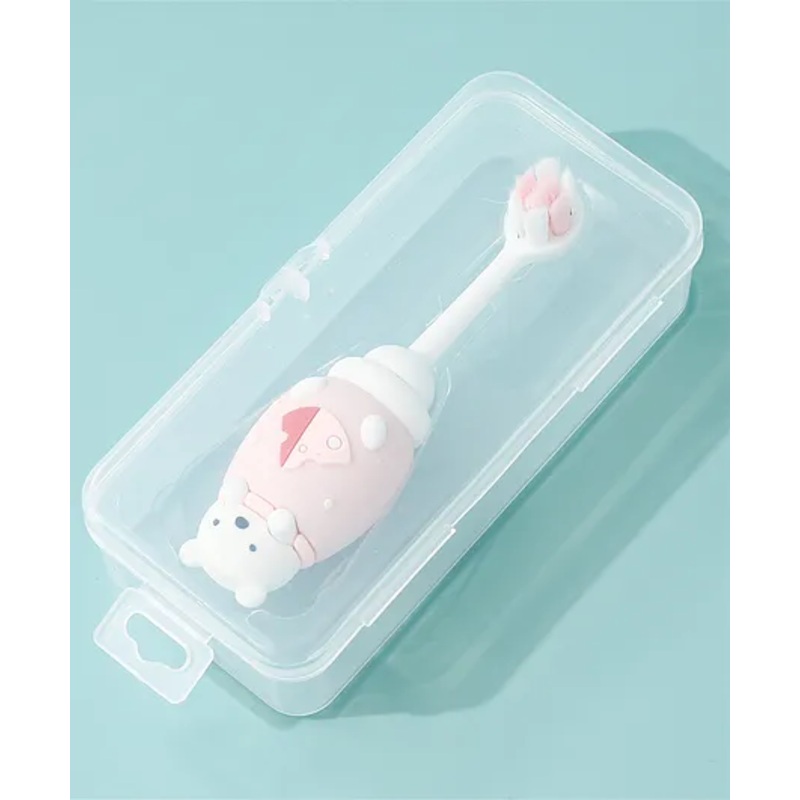 Animal Shapped Toothbrush – Pink