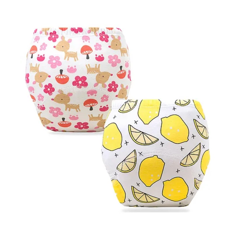 Bembika Babies Cotton Potty Training Pants, Printed Design Pack 2, MSize – Multicolor