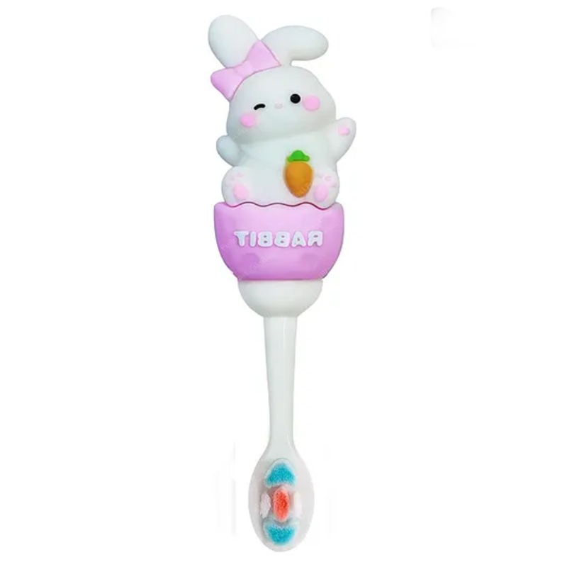 FunBlast Rabbit Design Soft Bristle Toothbrush for Kids