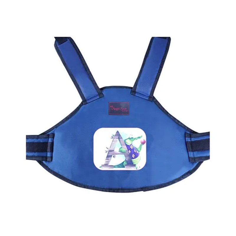 Magic Seat Child Safety Belt for Two Wheeler Ride – Blue
