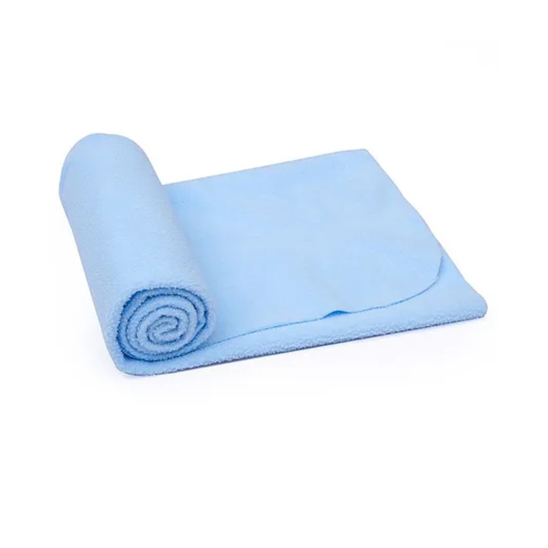 Mi Arcus Solid Water-Resistant Mattress Protector with TPU Lamination, 0-24 Months, Blue, 100×70 cm.