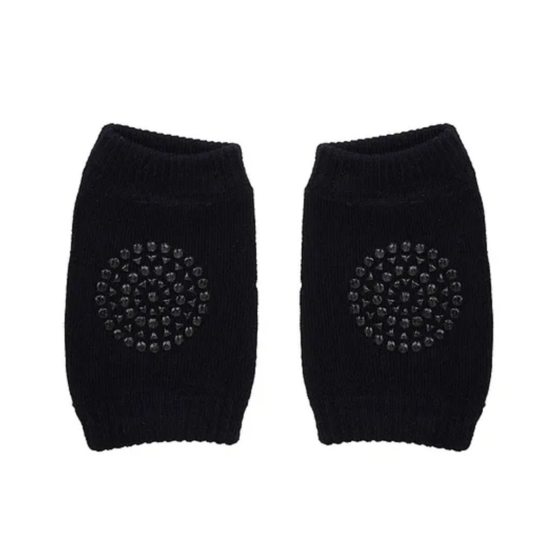 NeonateCare Anti Slip Padded Baby Knee Pad – Black(Pack Of 1)