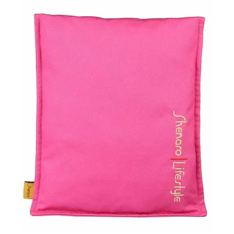Shenaro Organic Cotton Pain Relief Wheat Bag With Treated Whole Grains – Pink