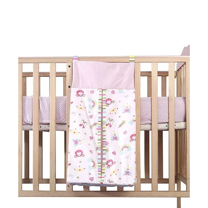 Babyhug Diaper Stacker Transport Print – Pink| Easy to Install| Smart Storage| Machine Washable| Easy Access