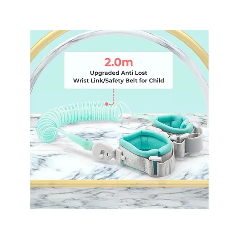 BabySafeHouse Anti Lost Safety Wrist Bracelet – Blue