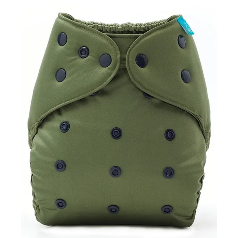 Bumberry Adjustable Reusable Cloth Diaper Cover Solid Color – Green