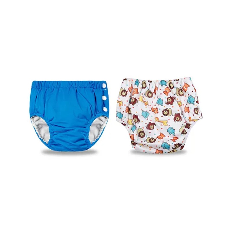 Chinmay Kids Reusable Swimwear Diapers Pack of 2 – Blue & White