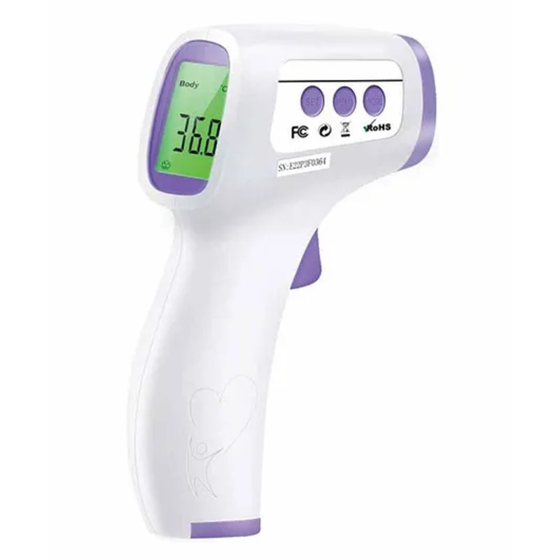 Hetaida Non Contact Infrared Body Thermometer – White