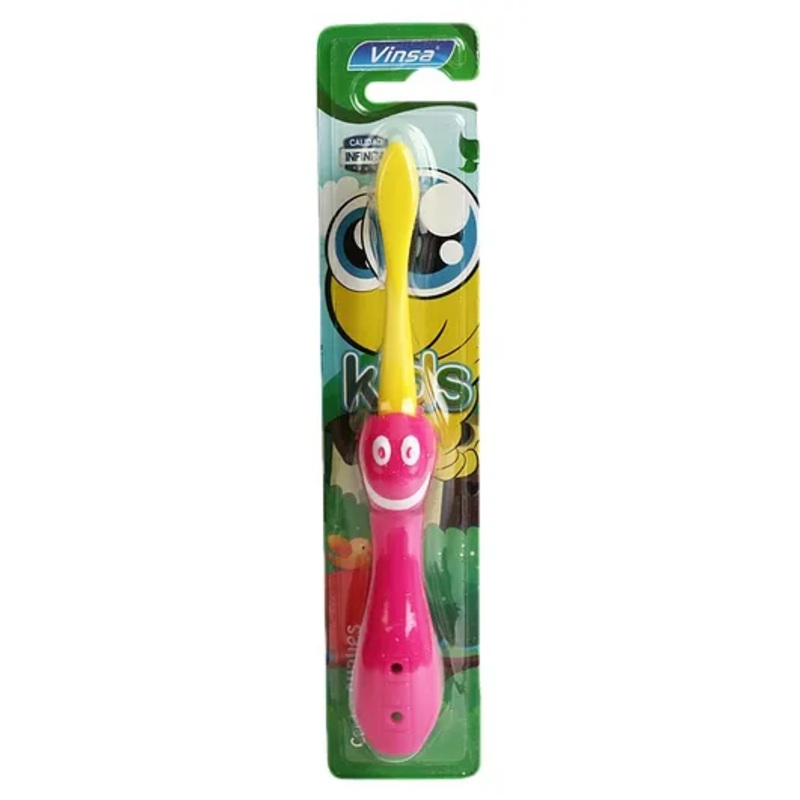 PASSION PETALS  Smile Design Foldable Toothbrush – Pink Yellow