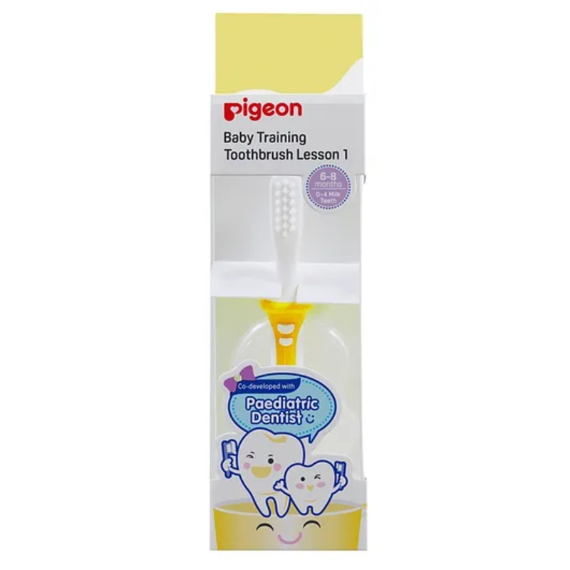 Pigeon Training Toothbrush Lesson 1 – Yellow