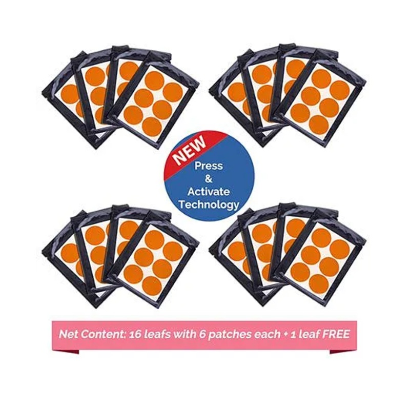Safe-O-Kid Mosquito Repellent Patches Orange – 72 Pieces