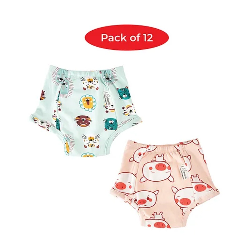 Snugkins Potty Training Pants for Kids. (Size 2, Fits 2-3 Years) – Pack 12