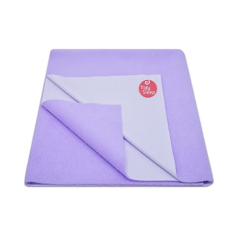 Tidy Sleep  Ultra Absorbent Baby Dry Sheets & Bed Protector – Lilac