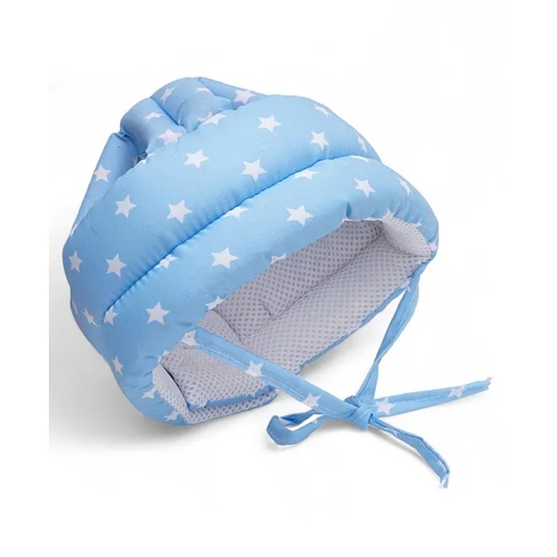 VOIDROP Baby Safety AirMax Helmet Toddler Head Protection Head Cushion Breathable Helmet – Star Print (Blue)
