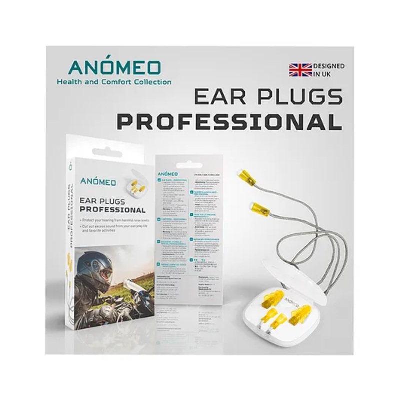 Anomeo Professional Ear Plugs – Multicolor