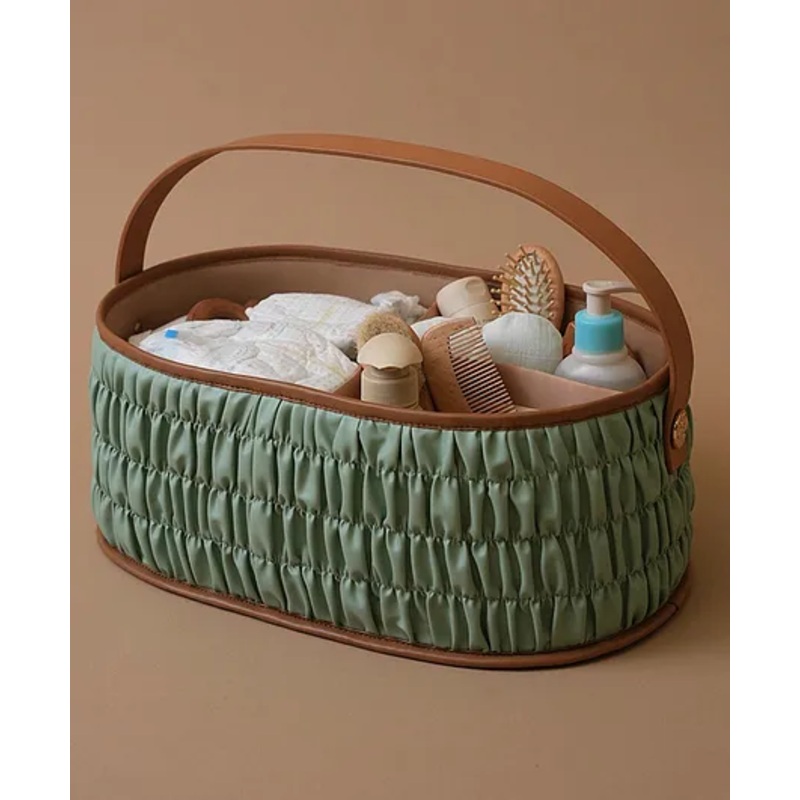 Baby Jalebi The Dune Diaper Caddy – Mint