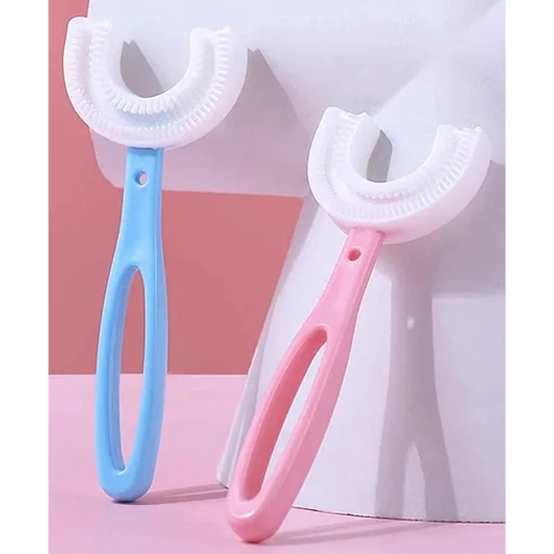 Baby Miniature U – Shape Toothbrush- (Color And Design May Vary)