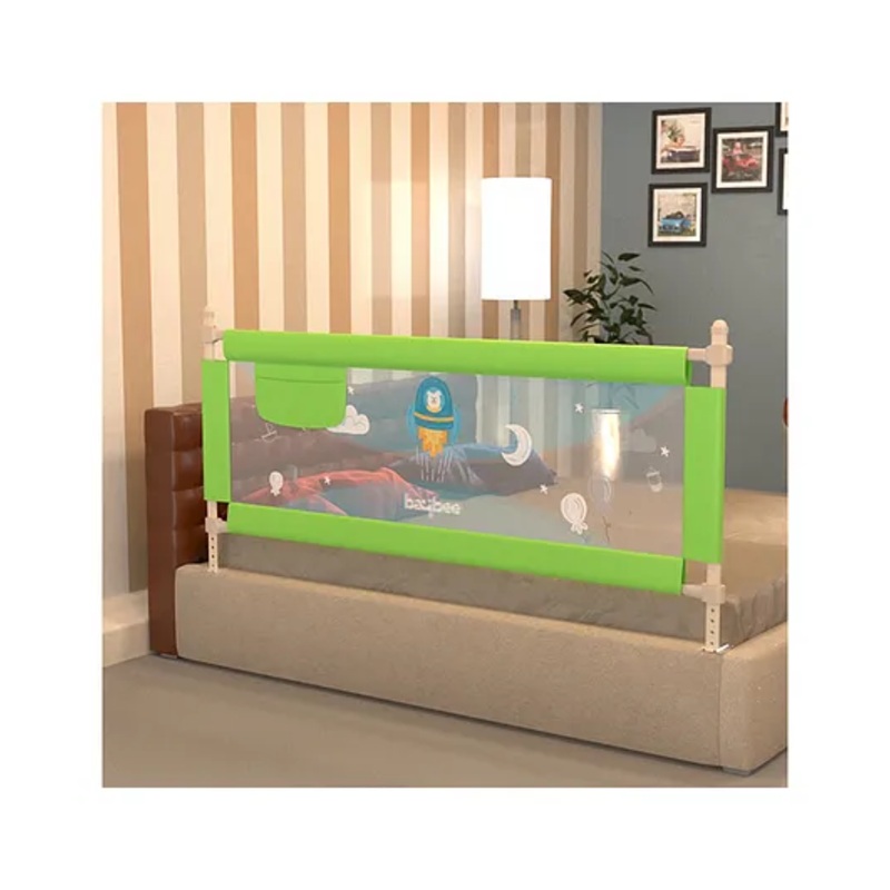 Baybee Portable and Adjustable Bed Rail Guard – Green