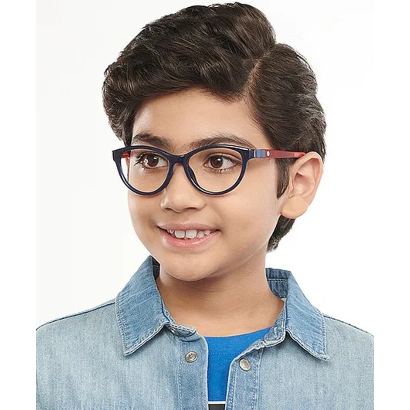 Hooper By Lenskart Hp D10042M C2 Full Rim Cat Eye  Blue Block  Mobile Phone & Computer Glasses – Blue