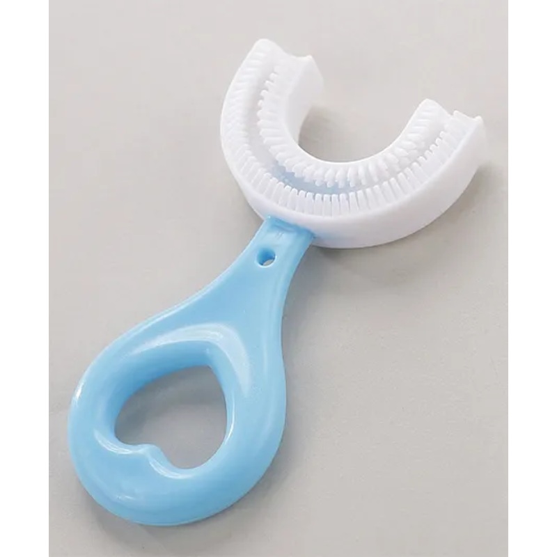 Kritiu Soft Sillicone U-Shaped Toothbrush – Blue