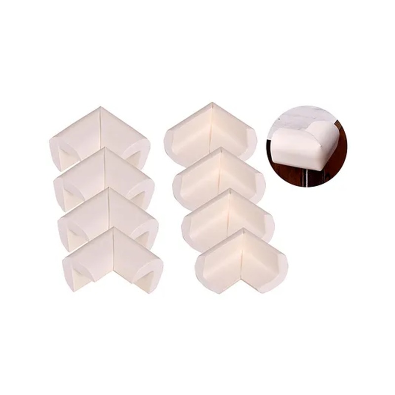 The Little lookers Baby Proofing L Shaped Corner Guards White – Pack of 8